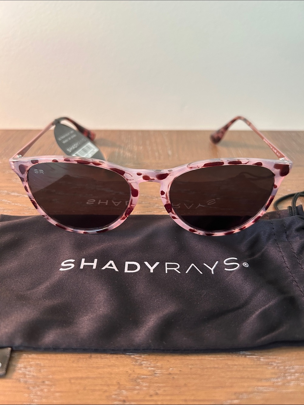 Shady Rays Pink Tortoiseshell Women's Sunglasses - Polarized Fashion Shades